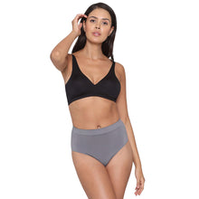 Load image into Gallery viewer, Wacoal Firm Fit High Waist Full Coverage Everyday Wear Brief Panty - Grey PI06A01
