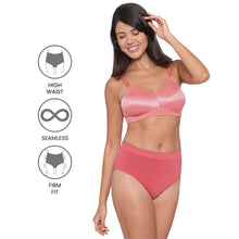Load image into Gallery viewer, Wacoal Firm Fit High Waist Full Coverage Everyday Wear Brief Panty - Red PI06A01
