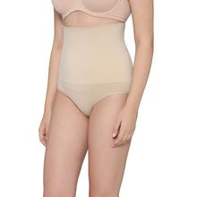 Load image into Gallery viewer, Wacoal Women’s Tummy Slimmer High-waist Full Coverage Seamless Shapewear Shaping Brief Beige PI06A02
