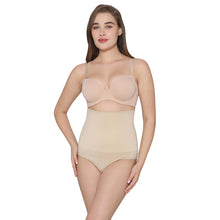 Load image into Gallery viewer, Wacoal Women’s Tummy Slimmer High-waist Full Coverage Seamless Shapewear Shaping Brief Beige PI06A02
