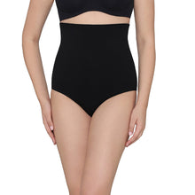 Load image into Gallery viewer, Wacoal Women’s Tummy Slimmer High-waist Full Coverage Seamless Shapewear Shaping Brief Black PI06A02
