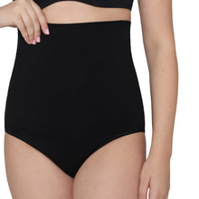 Load image into Gallery viewer, Wacoal Women’s Tummy Slimmer High-waist Full Coverage Seamless Shapewear Shaping Brief Black PI06A02
