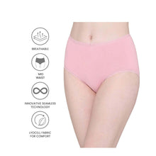 Load image into Gallery viewer, Wacoal Dear Hip Mid-Waist Full Coverage Comfortable Everyday Wear Brief Panty -Pink PI06C01
