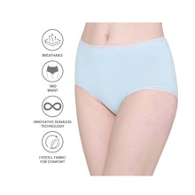 Load image into Gallery viewer, Wacoal Dear Hip Mid-Waist Full Coverage Comfortable Everyday Wear Brief Panty -Sky Blue PI06C01
