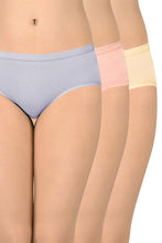 Load image into Gallery viewer, Amante Solid Low Rise Hipster (Pack of 3) 43001
