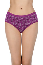 Load image into Gallery viewer, Amante Printed Mid Rise Hipster Panty (Pack of 3) 43101
