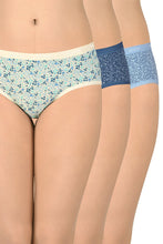 Load image into Gallery viewer, Amante Printed Low Rise Hipster (Pack of 3) 43101

