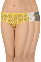 Load image into Gallery viewer, Amante Printed Low Rise Hipster (Pack of 3) 43101
