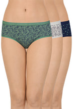 Load image into Gallery viewer, Amante Printed Low Rise Hipster (Pack of 3) 43101
