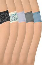 Load image into Gallery viewer, Amante Assorted Low Rise Hipster (Pack of 5) 45301
