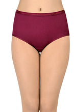 Load image into Gallery viewer, Amante Solid High Rise Full Brief (Pack of 3) 53001
