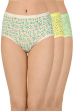 Load image into Gallery viewer, Amante Printed High Rise Full Brief Panty (Pack of 3) 53101
