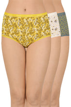 Load image into Gallery viewer, Amante Printed Full Brief Panty (Pack of 3) 53101
