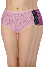 Load image into Gallery viewer, Amante Printed High Rise Full Briefs (Pack of 3) 53101
