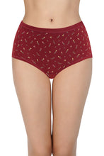 Load image into Gallery viewer, Amante Print High Rise Full Brief Panties (Pack of 3) 53101
