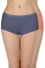 Load image into Gallery viewer, Amante Solid Low Rise Boyshort (Pack of 2) 62001
