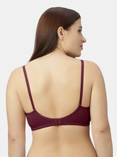 Load image into Gallery viewer, Sonari Padded Wirefree Cotton Spandex Medium Coverage Bra with Detachable Adjustable Straps – RIO
