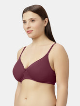 Load image into Gallery viewer, Sonari Padded Wirefree Cotton Spandex Medium Coverage Bra with Detachable Adjustable Straps – RIO
