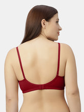 Load image into Gallery viewer, Sonari Padded Wirefree Cotton Spandex Medium Coverage Bra with Detachable Adjustable Straps – RIO

