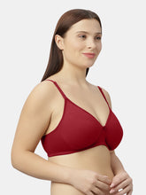Load image into Gallery viewer, Sonari Padded Wirefree Cotton Spandex Medium Coverage Bra with Detachable Adjustable Straps – RIO
