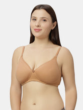 Load image into Gallery viewer, Sonari Padded Wirefree Cotton Spandex Medium Coverage Bra with Detachable Adjustable Straps – RIO
