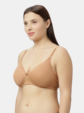 Load image into Gallery viewer, Sonari Padded Wirefree Cotton Spandex Medium Coverage Bra with Detachable Adjustable Straps – RIO
