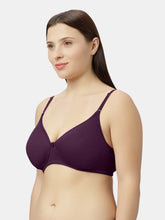 Load image into Gallery viewer, Sonari Padded Wirefree Cotton Spandex Medium Coverage Bra with Detachable Adjustable Straps – RIO
