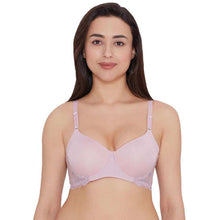 Load image into Gallery viewer, Wacoal Love to Lace  Padded Wired  3/4th Cup Everyday Wear Medium coverage T-Shirt Bra - Pink SB3228
