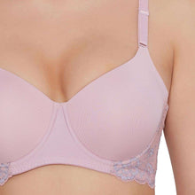 Load image into Gallery viewer, Wacoal Love to Lace  Padded Wired  3/4th Cup Everyday Wear Medium coverage T-Shirt Bra - Pink SB3228
