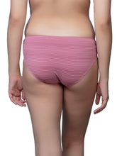 Load image into Gallery viewer, Sonari Low Rise Everyday Comfort Hipster Panty with Full Coverage, Concealed Waistband, Lining Pattern - SH 306
