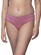 Load image into Gallery viewer, Sonari Low Rise Everyday Comfort Hipster Panty with Full Coverage, Concealed Waistband, Lining Pattern - SH 306
