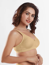 Load image into Gallery viewer, Sonari Non-Padded Wirefree Cotton Polyester Medium Coverage Moulded Comfort Bra with Adjustable Straps – YARIS
