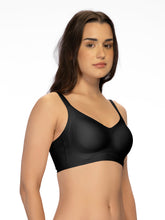 Load image into Gallery viewer, Sonari Padded Full Coverage Seamless Wirefree Bra with Nylon Spandex Side Support – SM 104
