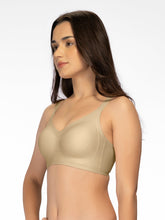 Load image into Gallery viewer, Sonari Padded Full Coverage Seamless Wirefree Bra with Nylon Spandex Side Support – SM 104

