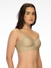 Load image into Gallery viewer, Sonari Padded Full Coverage Seamless Wirefree Bra with Nylon Spandex Side Support – SM 104
