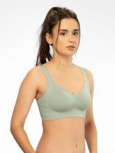 Load image into Gallery viewer, Sonari Padded Full Coverage Seamless Wirefree Bra with Broad Straps and U-Back Support – SM 105
