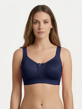 Load image into Gallery viewer, Sonari Non Padded Full Coverage Everyday Polyester Cotton Bra | Wire-Free, Adjustable Straps, Lightweight – SMT013
