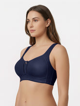 Load image into Gallery viewer, Sonari Non Padded Full Coverage Everyday Polyester Cotton Bra | Wire-Free, Adjustable Straps, Lightweight – SMT013
