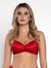 Load image into Gallery viewer, Sonari Padded Wirefree Nylon-Spandex Medium Coverage Everyday Bra with Detachable Straps – SODA
