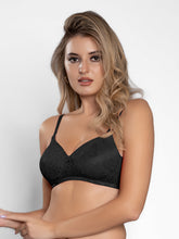 Load image into Gallery viewer, Sonari Padded Wirefree Nylon-Spandex Medium Coverage Everyday Bra with Detachable Straps – SODA
