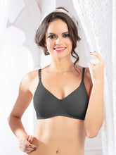 Load image into Gallery viewer, Sonari Non Padded Wirefree Polycotton Full Coverage Everyday Bra with Adjustable Straps – STEEM
