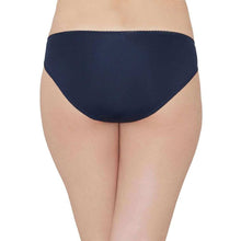 Load image into Gallery viewer, Wacoal Love to Lace  Mid Waist Medium Coverage Everyday Wear Bikini Panty - Navy Blue SU3228
