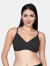 Load image into Gallery viewer, Sonari Non Padded Wirefree Cotton Medium Coverage Everyday Bra with Adjustable Straps – SMT018
