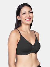 Load image into Gallery viewer, Sonari Non Padded Wirefree Cotton Medium Coverage Everyday Bra with Adjustable Straps – SMT018
