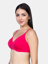 Load image into Gallery viewer, Sonari Non Padded Wirefree Cotton Medium Coverage Everyday Bra with Adjustable Straps – SMT018
