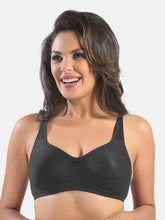 Load image into Gallery viewer, Sonari Medium Coverage Non-Padded Wirefree Cotton Bra with Square Back – CRISTINA
