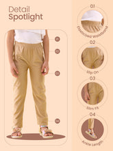 Load image into Gallery viewer, Go Colors Light Gold Nylon Stretch Shimmer Leggings
