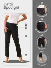 Load image into Gallery viewer, Go Colors Deep Gold Polyester Shiny Pants
