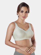 Load image into Gallery viewer, Sonari Non-Padded Wirefree Cotton Full Coverage Everyday Minimizer Bra with Adjustable Straps – SABRINA
