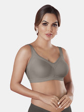 Load image into Gallery viewer, Sonari Non-Padded Wirefree Cotton Full Coverage Everyday Minimizer Bra with Adjustable Straps – SABRINA
